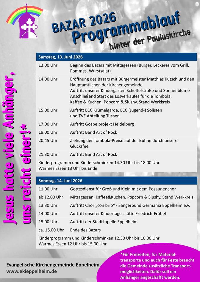 Quelle: Ev. Kirchengemeinde Eppelheim